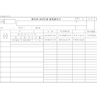 증여세과세미달결정결의서